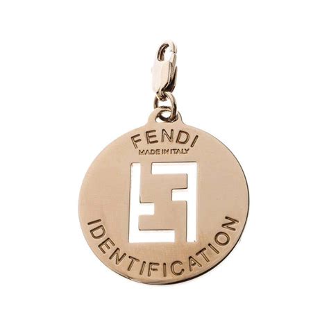 fendi initial pendant|fendi necklace.